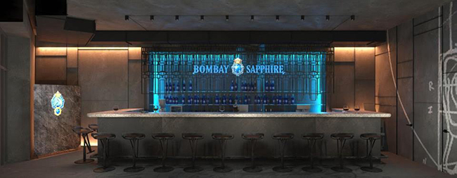 Bombay Sapphire Bar