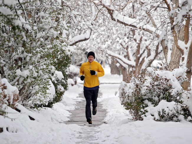 Бег зимой. 8 причин почему бегать зимой полезно