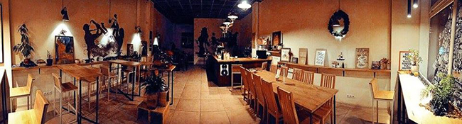 Coffee jazz bar