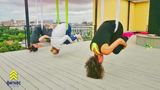 Fitness on the roof