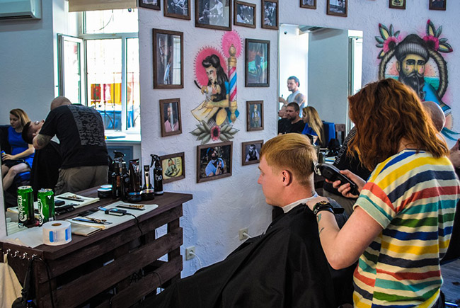 Barbershop Inkwell