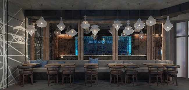 Bombay Sapphire Bar