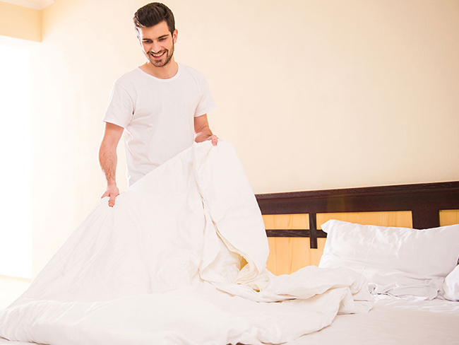 Привычка заправлять кровать сразу же после сна небезопасна для здоровья