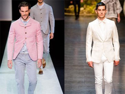 Мужская мода: модные цвета в сезоне весна-лето 2014