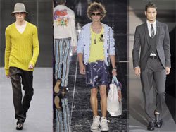 Весна – лето 2009: тенденции мужской моды