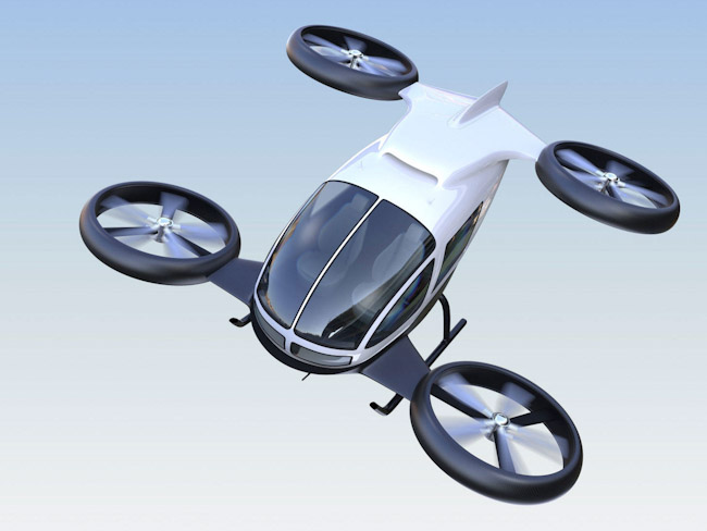 Японская компания представила новую модель летающего авто