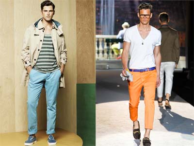 Яркие брюки: модный тренд сезона весна-лето 2012