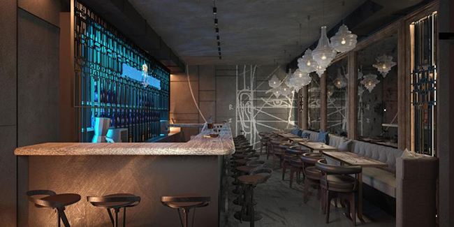 Bombay Sapphire Bar