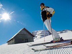 Польза катания на горных лыжах