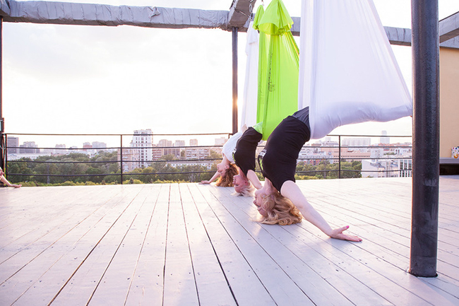 Fitness on the roof