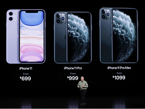 Компания Apple презентовала новый iPhone 11 Pro и 11 Pro Max