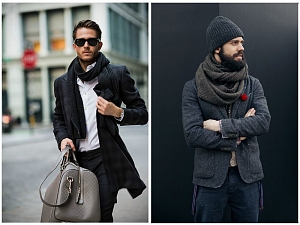5 способов стильно и красиво завязать мужской шарф