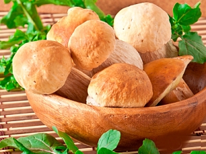 Белые грибы способны  заменить красное мясо  и помочь похудеть