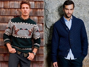 Модные мужские свитера зима 2015