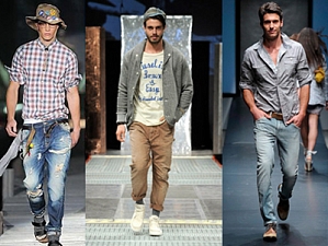 Трендовые мужские джинсы лета 2013