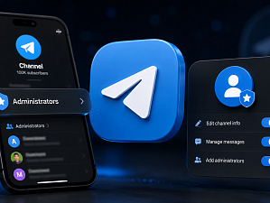 Как добавить администратора в Telegram-канал в 2026 году